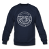 Arizona Sweatshirt - State Design Arizona Crewneck Sweatshirt - navy