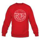 Arizona Sweatshirt - State Design Arizona Crewneck Sweatshirt - red