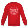 Arizona Sweatshirt - State Design Arizona Crewneck Sweatshirt - red