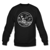 California Sweatshirt - State Design California Crewneck Sweatshirt - black