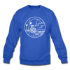 California Sweatshirt - State Design California Crewneck Sweatshirt - royal blue