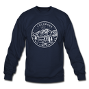 Colorado Sweatshirt - State Design Colorado Crewneck Sweatshirt - navy