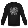 Delaware Sweatshirt - State Design Delaware Crewneck Sweatshirt - black