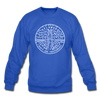 Delaware Sweatshirt - State Design Delaware Crewneck Sweatshirt - royal blue