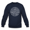 Delaware Sweatshirt - State Design Delaware Crewneck Sweatshirt - navy