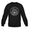 Connecticut Sweatshirt - State Design Connecticut Crewneck Sweatshirt - black