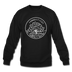 Connecticut Sweatshirt - State Design Connecticut Crewneck Sweatshirt - black