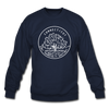Connecticut Sweatshirt - State Design Connecticut Crewneck Sweatshirt - navy