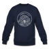 Connecticut Sweatshirt - State Design Connecticut Crewneck Sweatshirt - navy