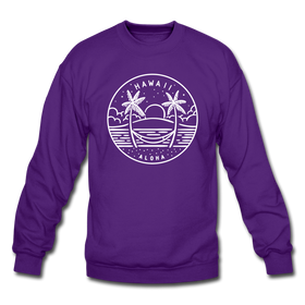 Hawaii Sweatshirt - State Design Hawaii Crewneck Sweatshirt