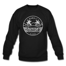 Hawaii Sweatshirt - State Design Hawaii Crewneck Sweatshirt - black