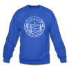 Georgia Sweatshirt - State Design Georgia Crewneck Sweatshirt - royal blue