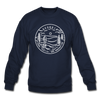 Georgia Sweatshirt - State Design Georgia Crewneck Sweatshirt - navy