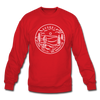 Georgia Sweatshirt - State Design Georgia Crewneck Sweatshirt - red