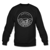 Kentucky Sweatshirt - State Design Kentucky Crewneck Sweatshirt - black