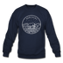 Kentucky Sweatshirt - State Design Kentucky Crewneck Sweatshirt - navy
