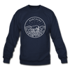 Kentucky Sweatshirt - State Design Kentucky Crewneck Sweatshirt - navy