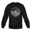 Michigan Sweatshirt - State Design Michigan Crewneck Sweatshirt - black