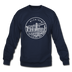 Michigan Sweatshirt - State Design Michigan Crewneck Sweatshirt - navy