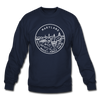 Maryland Sweatshirt - State Design Maryland Crewneck Sweatshirt - navy