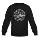 New Jersey Sweatshirt - State Design New Jersey Crewneck Sweatshirt - black