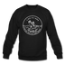 Louisiana Sweatshirt - State Design Louisiana Crewneck Sweatshirt - black