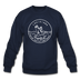 Louisiana Sweatshirt - State Design Louisiana Crewneck Sweatshirt - navy