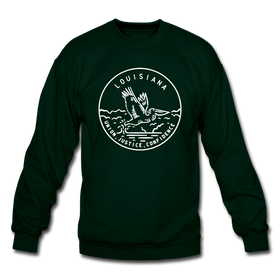 Louisiana Sweatshirt - State Design Louisiana Crewneck Sweatshirt