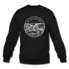 Mississippi Sweatshirt - State Design Mississippi Crewneck Sweatshirt - black