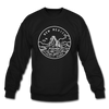 New Mexico Sweatshirt - State Design New Mexico Crewneck Sweatshirt - black