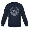 New Mexico Sweatshirt - State Design New Mexico Crewneck Sweatshirt - navy