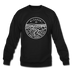 Missouri Sweatshirt - State Design Missouri Crewneck Sweatshirt - black