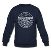 Missouri Sweatshirt - State Design Missouri Crewneck Sweatshirt - navy