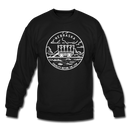 Nebraska Sweatshirt - State Design Nebraska Crewneck Sweatshirt - black