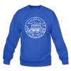 Nebraska Sweatshirt - State Design Nebraska Crewneck Sweatshirt - royal blue