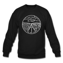 Nevada Sweatshirt - State Design Nevada Crewneck Sweatshirt - black