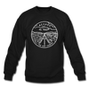 Nevada Sweatshirt - State Design Nevada Crewneck Sweatshirt - black