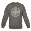 Nevada Sweatshirt - State Design Nevada Crewneck Sweatshirt - asphalt gray