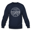 Nevada Sweatshirt - State Design Nevada Crewneck Sweatshirt - navy
