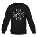 Oklahoma Sweatshirt - State Design Oklahoma Crewneck Sweatshirt - black