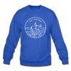 Oklahoma Sweatshirt - State Design Oklahoma Crewneck Sweatshirt - royal blue