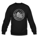 Rhode Island Sweatshirt - State Design Rhode Island Crewneck Sweatshirt - black