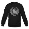 Rhode Island Sweatshirt - State Design Rhode Island Crewneck Sweatshirt - black