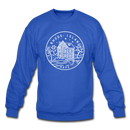 Rhode Island Sweatshirt - State Design Rhode Island Crewneck Sweatshirt - royal blue