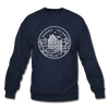 Rhode Island Sweatshirt - State Design Rhode Island Crewneck Sweatshirt - navy