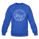South Dakota Sweatshirt - State Design South Dakota Crewneck Sweatshirt - royal blue