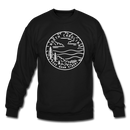 North Carolina Sweatshirt - State Design North Carolina Crewneck Sweatshirt - black