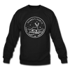 Pennsylvania Sweatshirt - State Design Pennsylvania Crewneck Sweatshirt - black