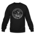 Pennsylvania Sweatshirt - State Design Pennsylvania Crewneck Sweatshirt - black