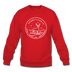 Pennsylvania Sweatshirt - State Design Pennsylvania Crewneck Sweatshirt - red